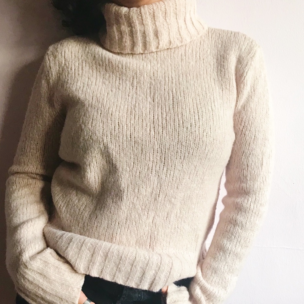 Ralph Lauren Pink Turtle Neck Sweater